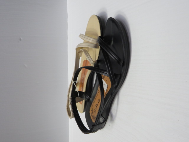 Sandały damskie 2926 BLACK/BEIGE/WHITE 36-41 1
