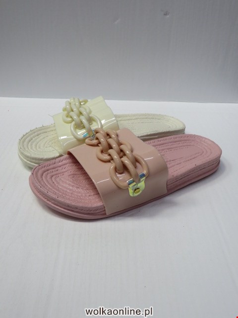 Klapki Damskie 2209 BLACK/WHITE/PINK/BEIGE 37-41