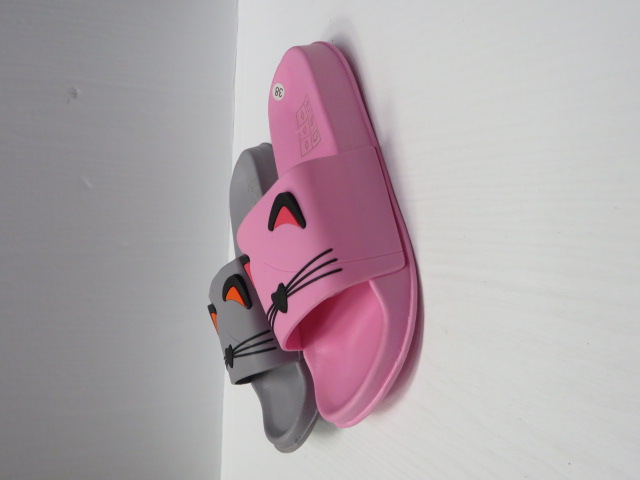 Klapki Damskie 8015 BLACK/WHITE/GREY/PINK 36-41