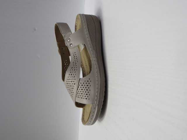 Sandały damskie 7716-5 L.GREY 36-41