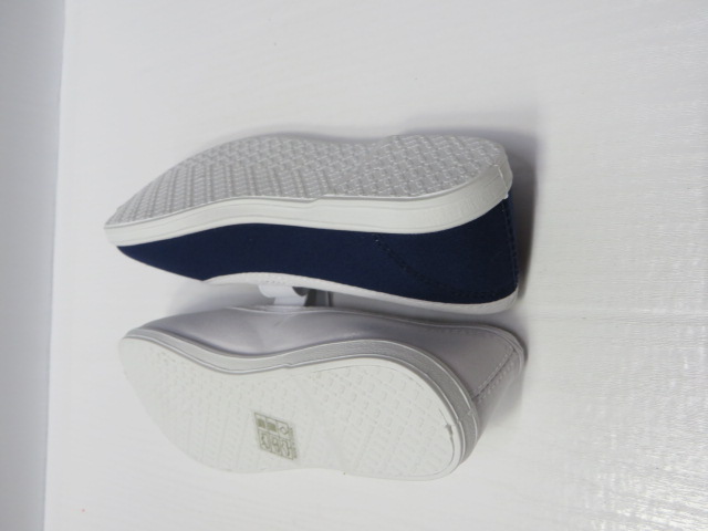 Baleriny Dziecięce 3612 BLACK/WHITE/NAVY 30-35 2