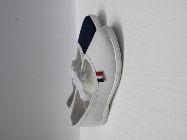 Baleriny Dziecięce 3613 BLACK/WHITE/NAVY 24-29 1