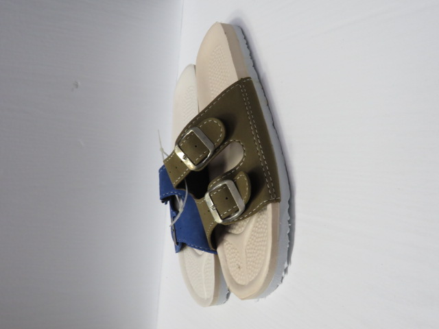 Klapki Męskie 5460A BLACK/BLUE/BEIGE 41-46