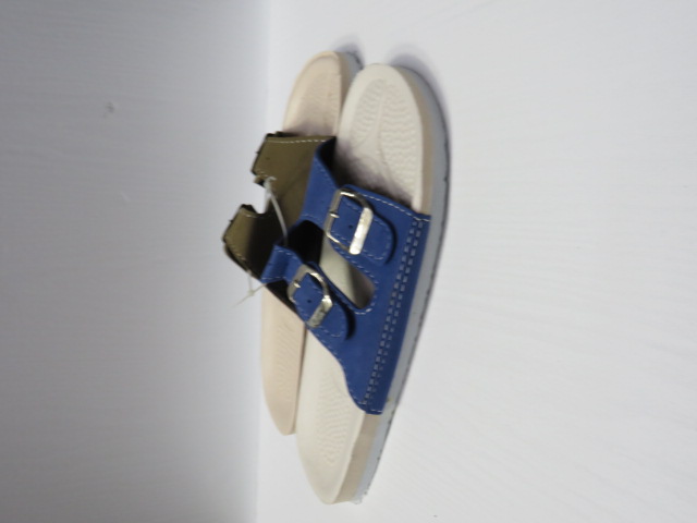 Klapki Męskie 5460A BLACK/BLUE/BEIGE 41-46 1