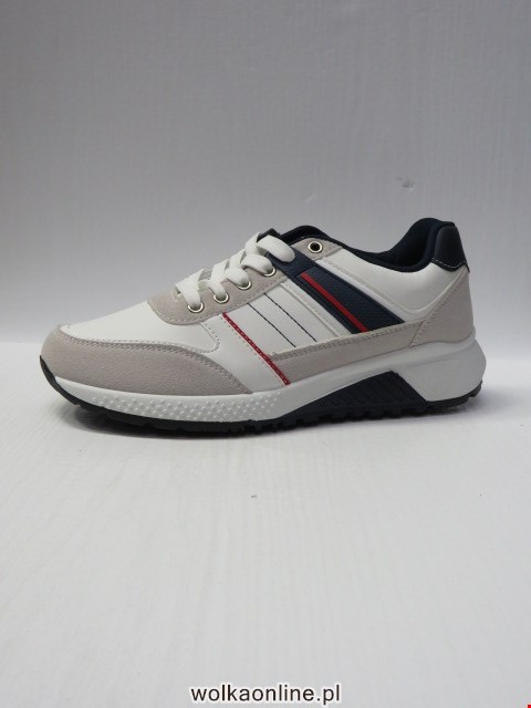Sportowe męskie 7079-3 WHITE 40-45