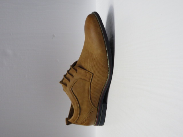 Półbuty Męskie P3326 BROWN 41-46