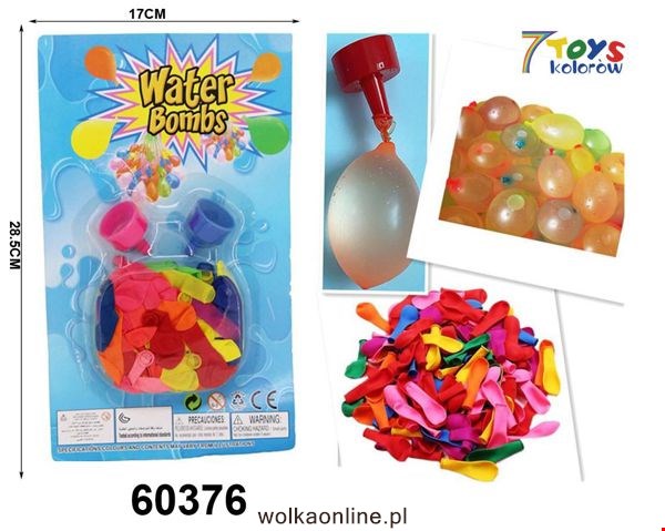 Balony Wodne 60376 Mix kolor