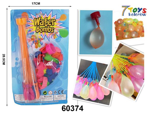 Balony Wodne 60374 Mix kolor 1