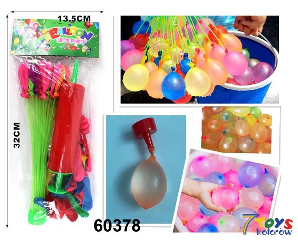 Balony Wodne 60378 Mix kolor 1