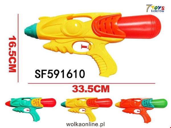 Pistolet Wodny  SF591610 Mix kolor 33.5cm