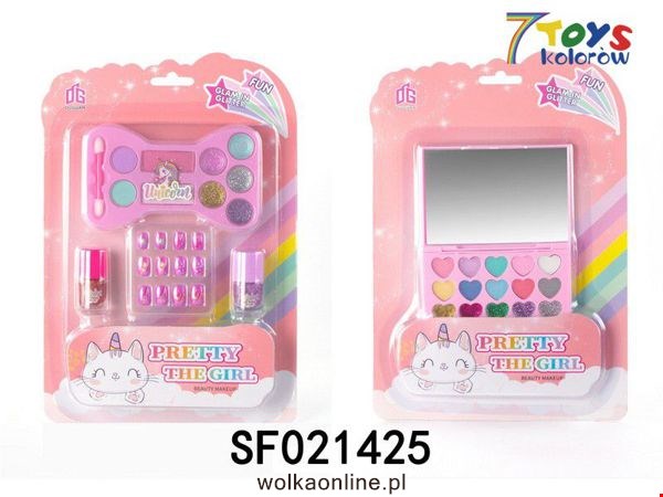 Akcesoria do makijazu dla dzieci SF021425 Mix kolor
