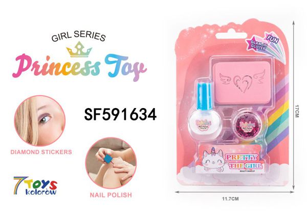 Akcesoria do makijazu dla dzieci SF591634 Mix kolor 1