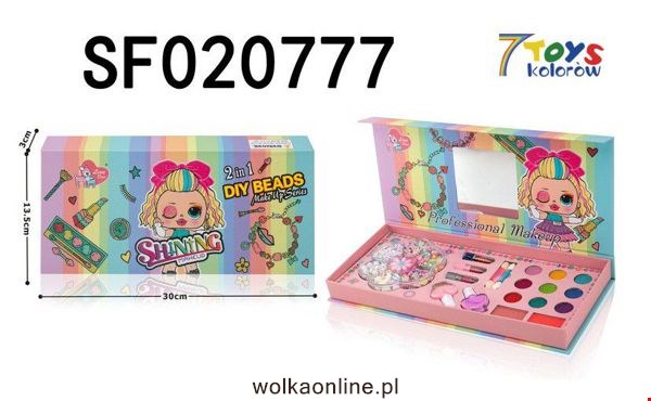Akcesoria do makijazu dla dzieci SF027740 Mix kolor
