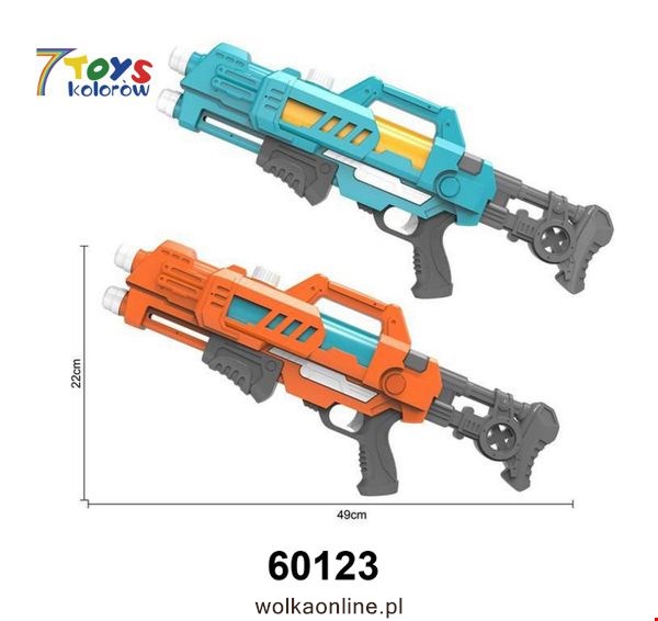 Pistolet Wodny  60123 Mix kolor