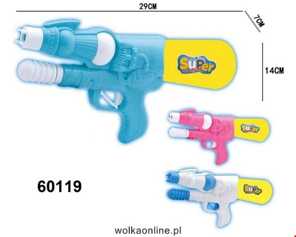 Pistolet Wodny 60119 Mix kolor