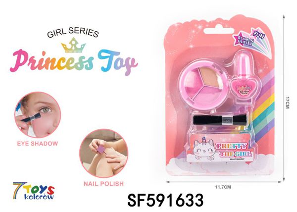 Akcesoria do makijazu dla dzieci SF591633 Mix kolor 1