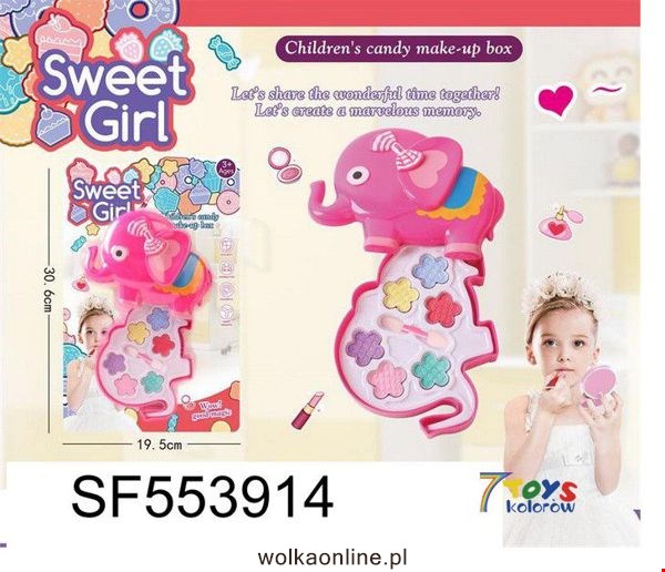 Kosmetyki Dla dziewczynki SF553914 Mix kolor