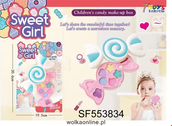Kosmetyki Dla dziewczynki SF553834 Mix kolor