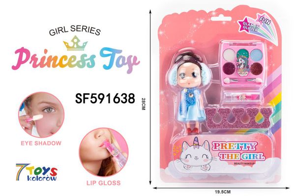 Akcesoria do makijazu dla dzieci SF591638 Mix kolor 1