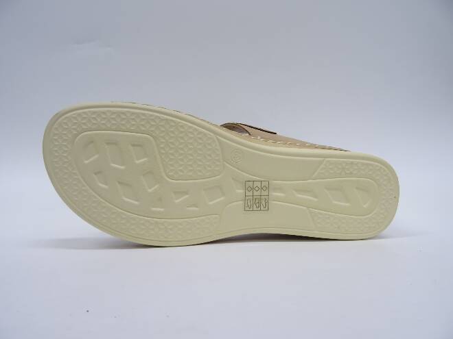 Klapki Damskie B0232 BEIGE 36-41 2