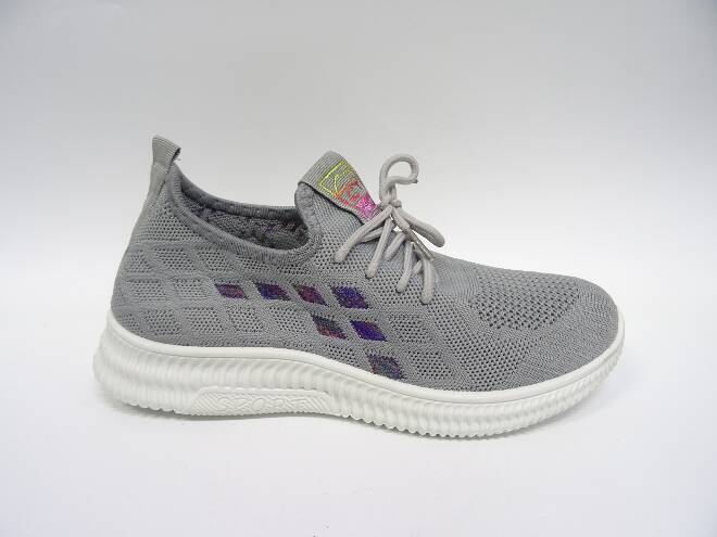 Sportowe Damskie 92062 L.GREY/WHITE 36-42