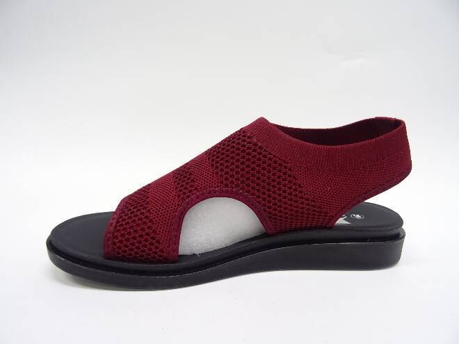 Sandały damskie 6056-1 RED 36-41 1