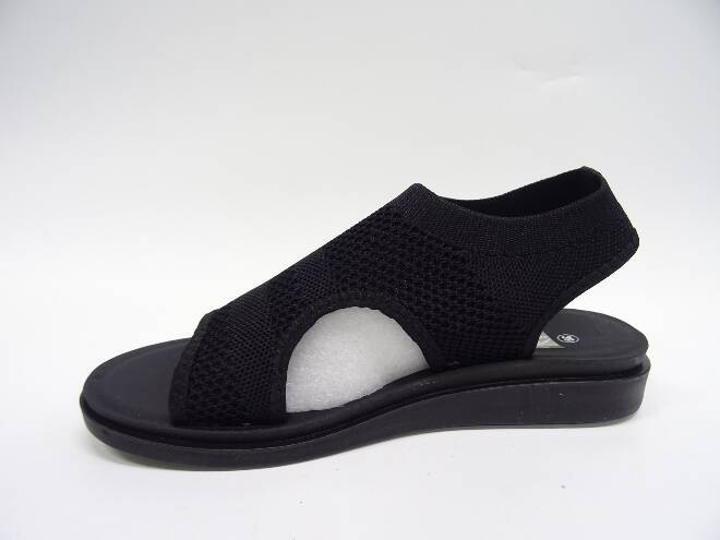 Sandały damskie 6056-1 BLACK 36-41 1