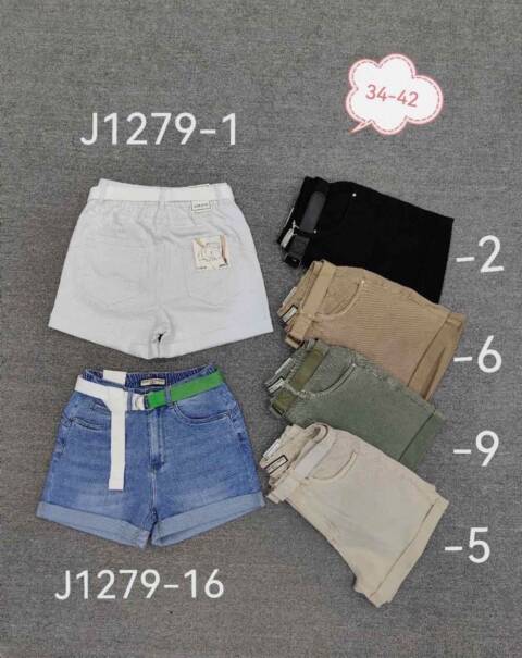 Szorty damskie J1279-1 1 kolor XS-XL 1