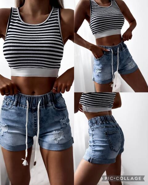 Szorty damskie 3218 1 kolor XS-XL