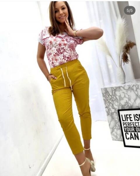 Spodnie damskie 3241 1 kolor XS-XL