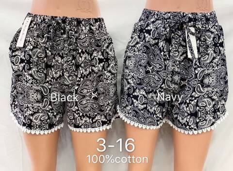 Szorty damskie 3-16 Mix kolor M-2XL