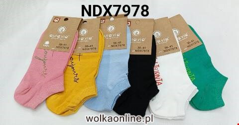 Stopki damskie NDX7978 Mix kolor 35-42