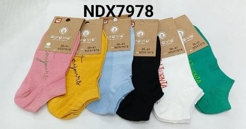 Stopki damskie NDX7978 Mix kolor 35-42 1