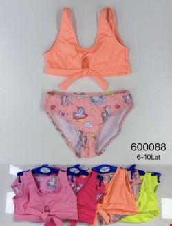 Strój kąpielowy dziewczęcy 600088 Mix kolor 6-10