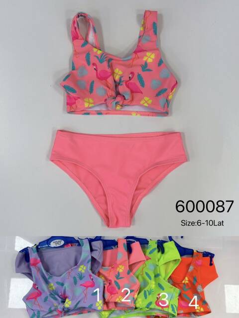 Strój kąpielowy dziewczęcy 600087 Mix kolor 6-10