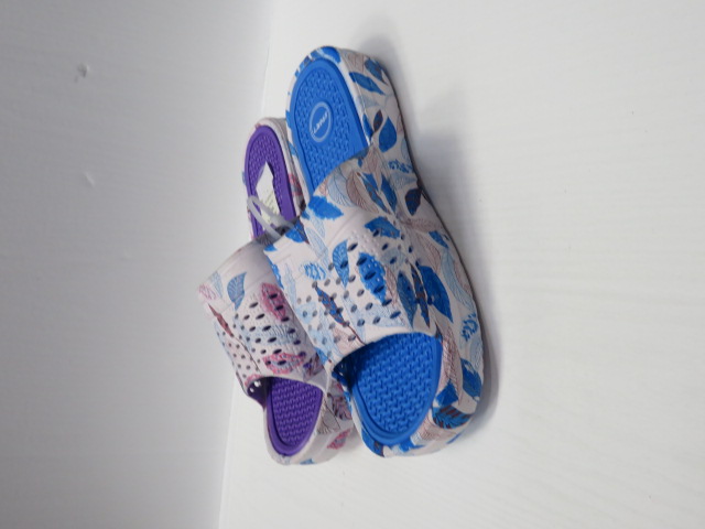 Klapki Damskie A0732 BLUE/PINK/PURPLE/L.BLUE 36-41 1