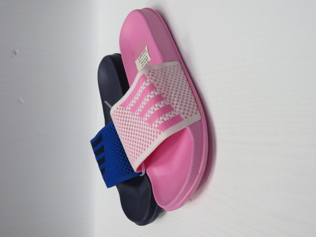 Klapki Damskie 18076 BLACK/PINK/NAVY/WHITE/RED/GREEN 36-41