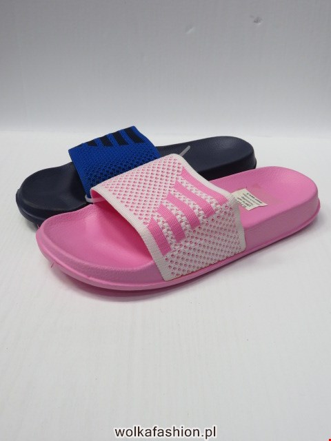 Klapki Damskie 18076 BLACK/PINK/NAVY/WHITE/RED/GREEN 36-41