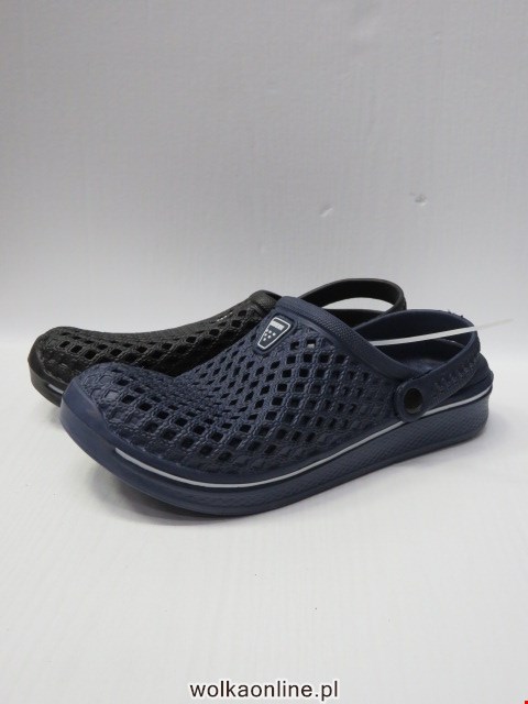 Kapcie Męskie 1773 BLACK/GREY/BLUE 41-46