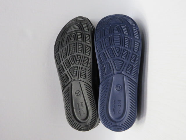 Kapcie Męskie 1773 BLACK/GREY/BLUE 41-46 2