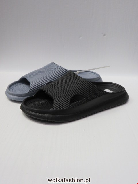 Klapki Męskie 18078 NAVY/BLACK/GREY 40-45