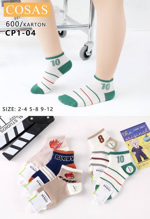 Stopki damskie CP1-04 Mix kolor 2-12 1