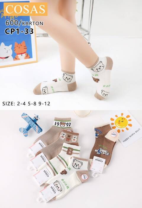 Stopki damskie CP1-33 Mix kolor 2-12