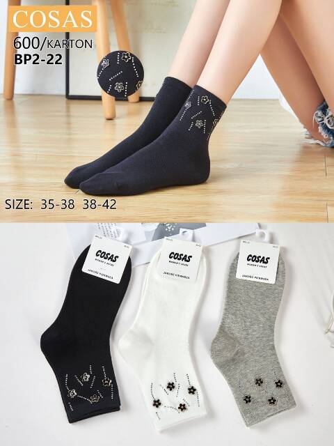 Skarpety damskie BP2-22 Mix kolor 35-42 1