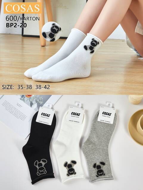 Skarpety damskie BP2-20 Mix kolor 35-42 1