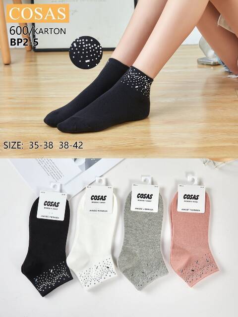 Skarpety damskie BP2-5 Mix kolor 35-42 1