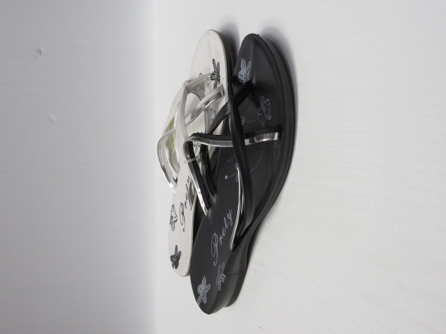 Klapki Damskie 2909 BLACK/WHITE/BEIGE 36-41 1