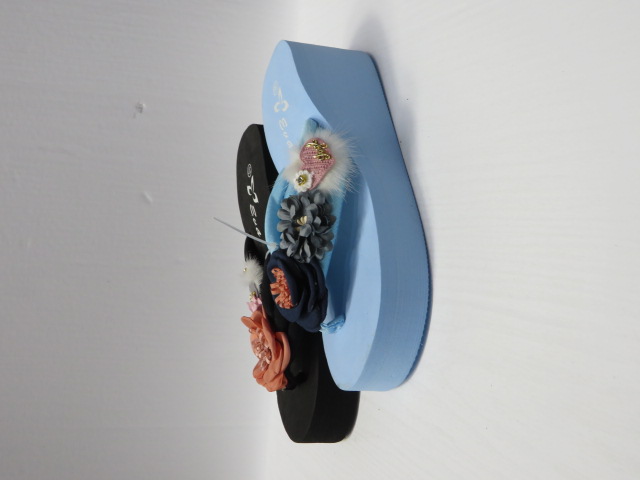 Klapki Damskie 1802 BLACK/BLUE/WHITE/PINK 36-41