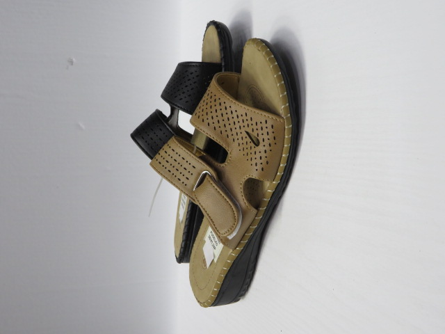 Klapki Damskie A-3 BLACK/KHAKI/BEIGE 36-41