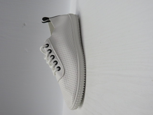 Trampki damskie 11602-81 WHITE/BLACK 36-41